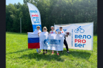 Праздничный велопробег в Барабинском ЛПУМГ