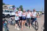 Праздничный велопробег в Барабинском ЛПУМГ