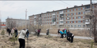 Администрация города Барабинска приняла участие в общегородском субботнике - Город Барабинск