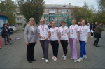 На стадионе «Локомотив» прошла квест-игра среди коллективов дошкольных образовательных учреждений, посвящённая Дню воспитателя и всех дошкольных работников