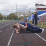 На стадионе «Локомотив» прошла квест-игра среди коллективов дошкольных образовательных учреждений, посвящённая Дню воспитателя и всех дошкольных работников